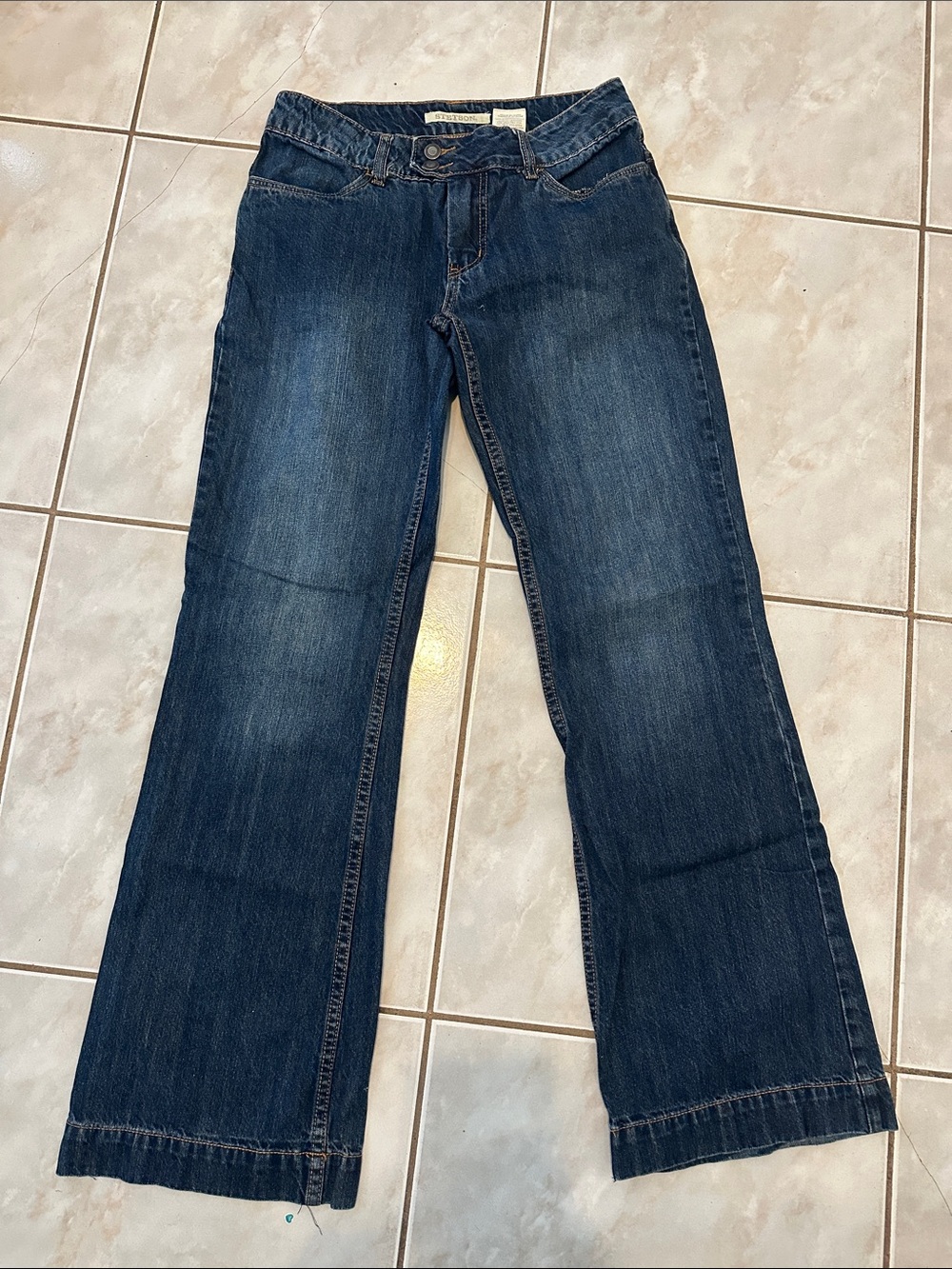 Stetson Women's Dark Indigo Flare Jeans